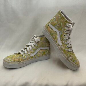 Vans Sk8 Tapered Swirl High Top Sneakers - Women's 5.5 & Men's size 4